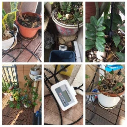 sistema automatico de riego para jardin